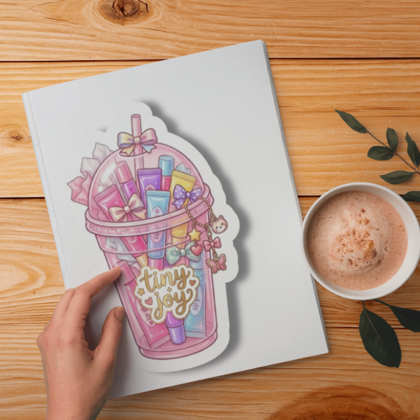 Beauty Cup Sticker - HP Tiny Joy