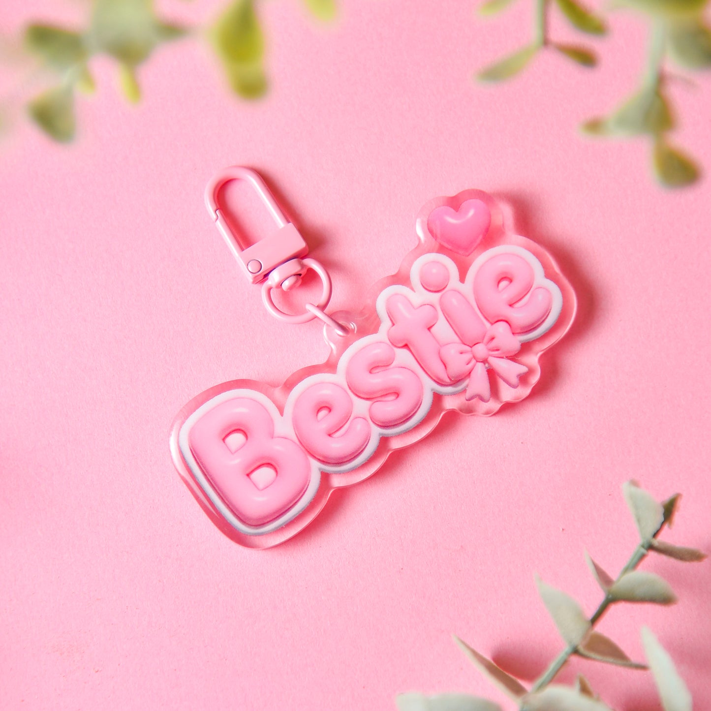 Bestie Acrylic Keychain