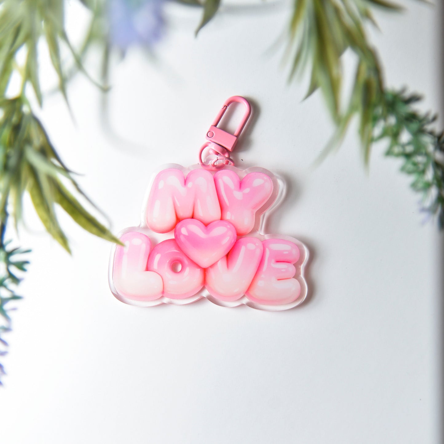 My Love Acrylic Keychain
