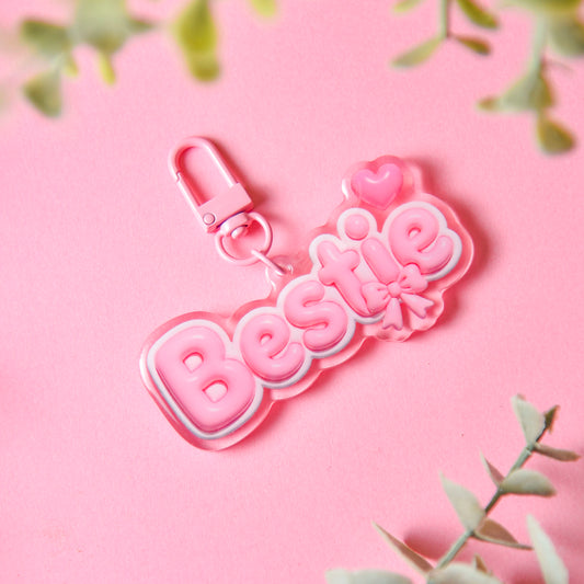 Bestie Acrylic Keychain