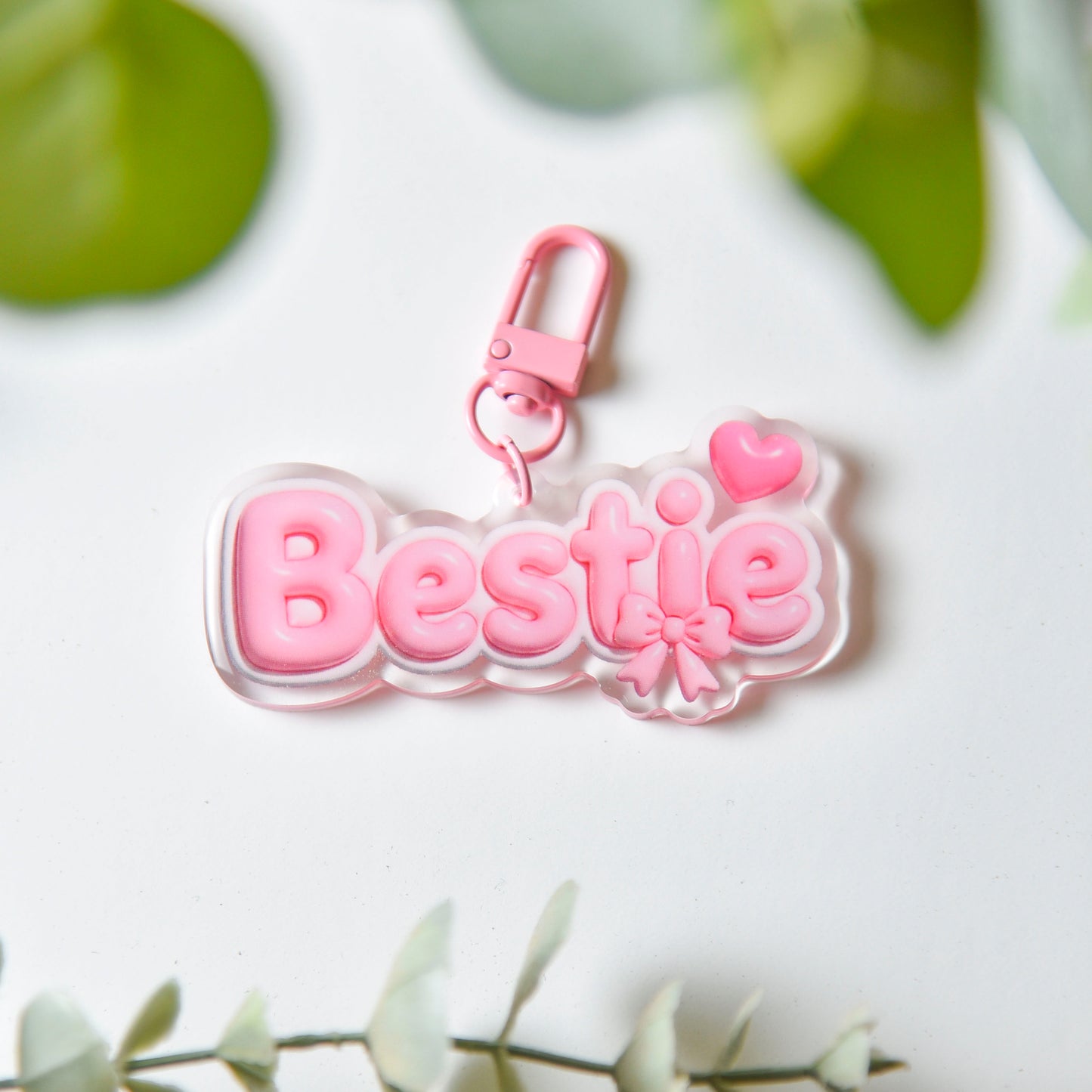 Bestie Acrylic Keychain